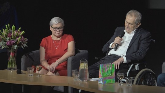 Bývalý prezident Miloš Zeman v Bohumíně - show video