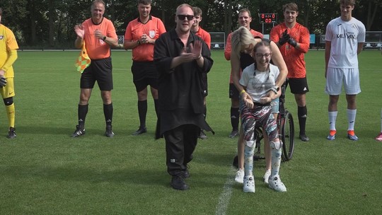 Benefiční zápas Šachtaru BO Ostrava a Slovanu Záblatí - zobrazit video