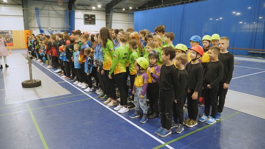 Halová soutěž mladých hasičů (2025) - zobrazit video