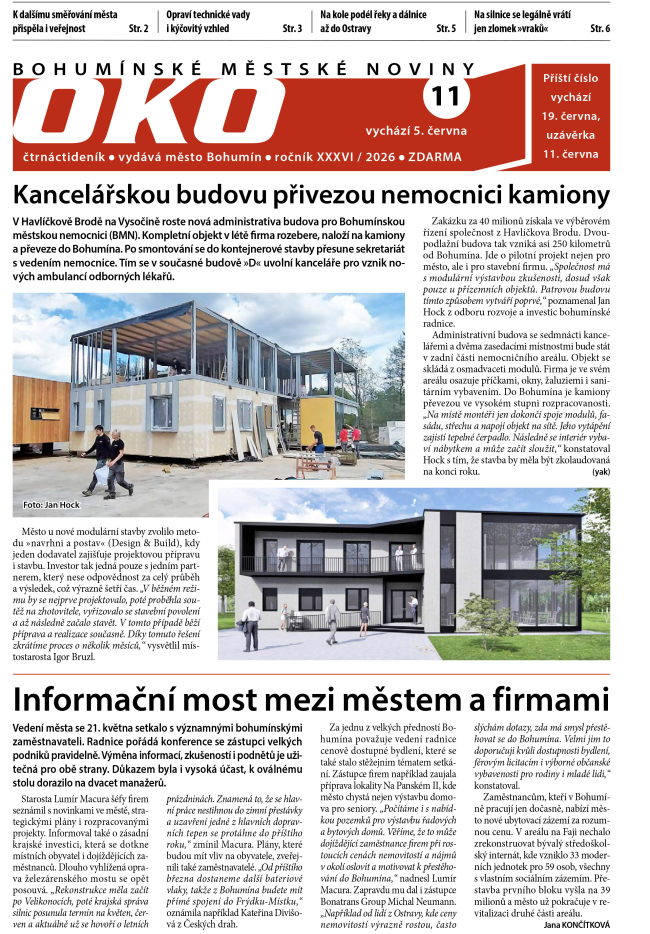 Mstsk noviny OKO